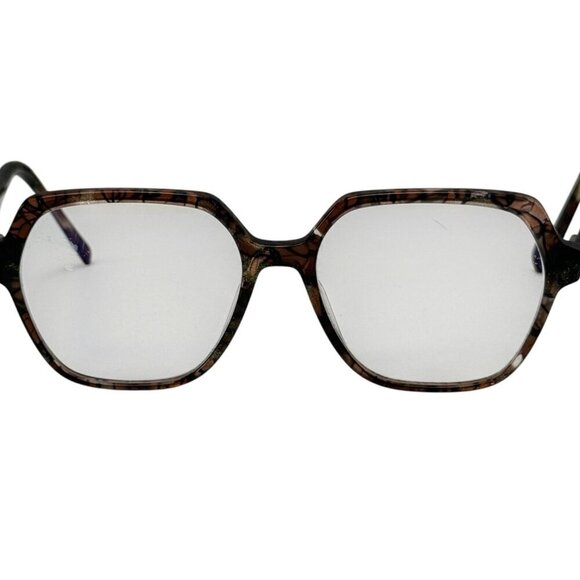 Elton John Eyewear Carnaby Brown Tortoise Unisex Frames Square - Picture 4 of 14
